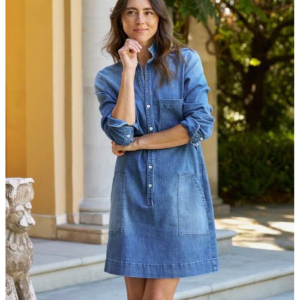 Frank and Eileen Southern Long Sleeve Playsuit Dress - Picture 7 of 17